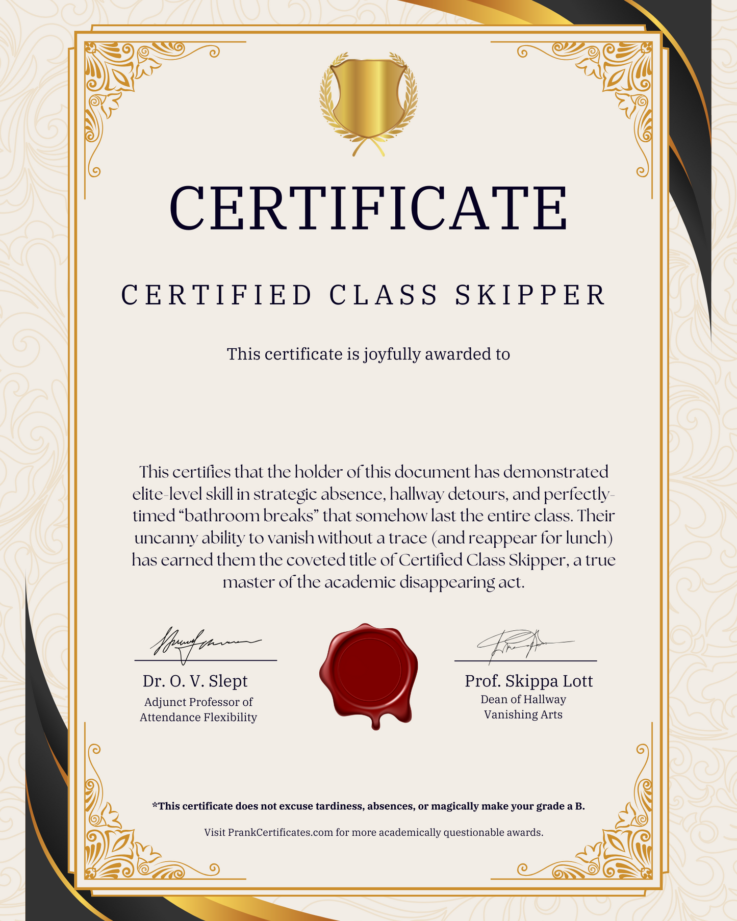 Certified Class Skipper