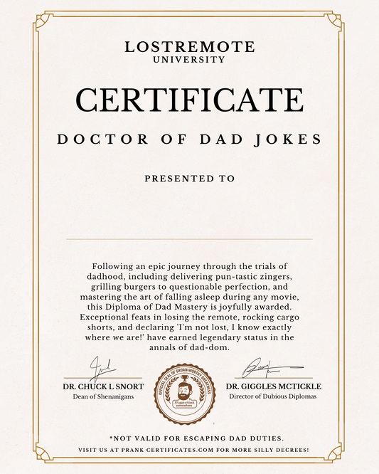 Doctor of Dad Jokes