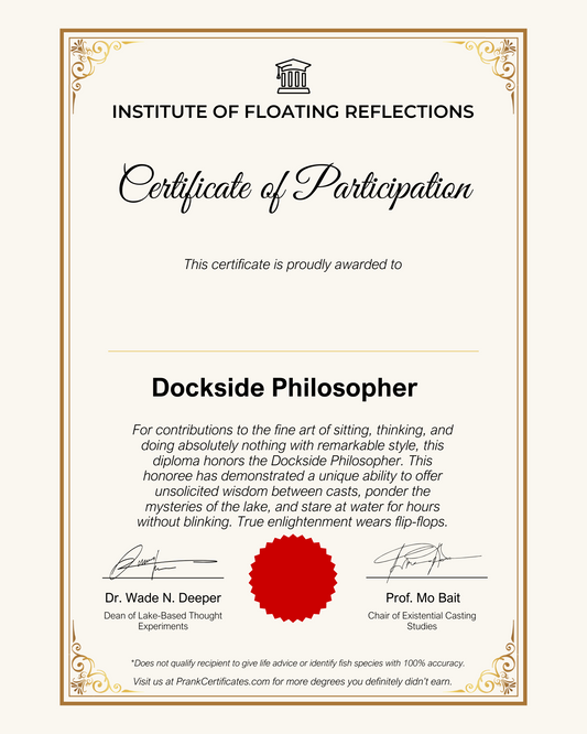 Dockside Philosopher