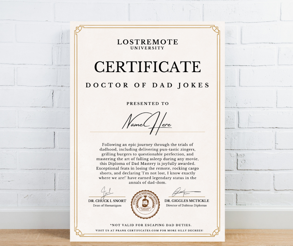 Doctor of Dad Jokes