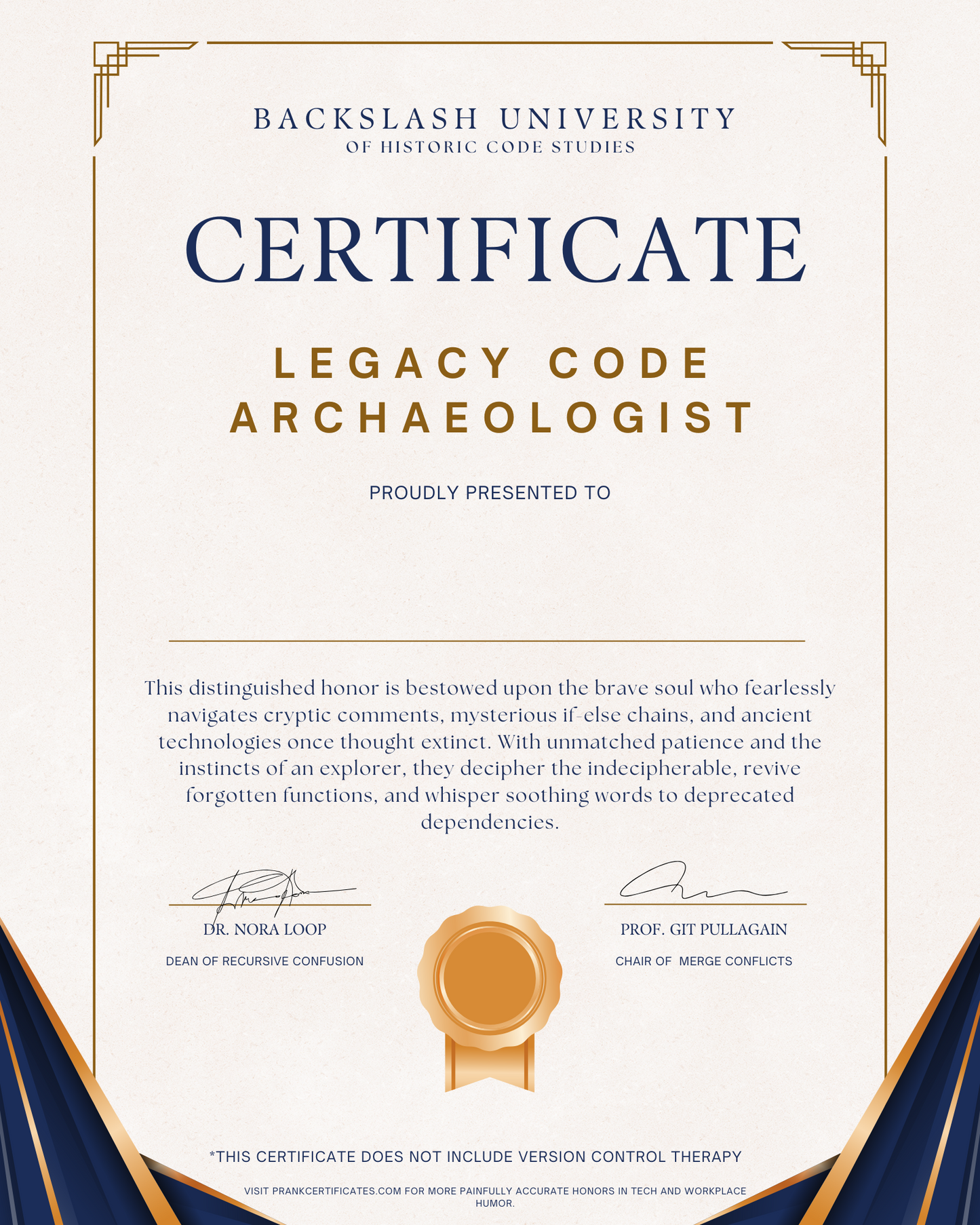 Legacy Code Archaeologist