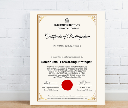 Senior Email Forwarding Strategist