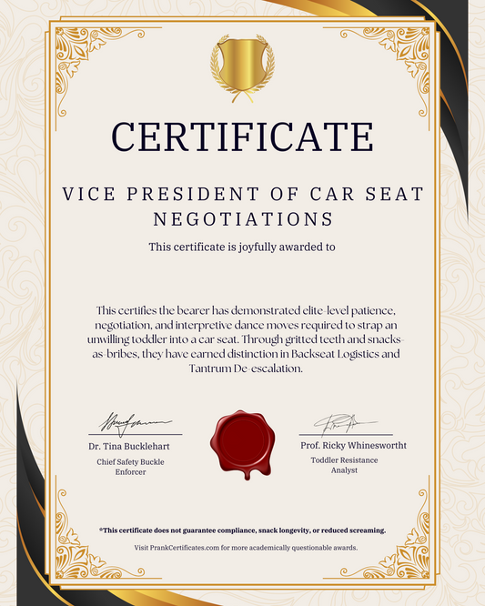 Vice President of Car Seat Negotiations