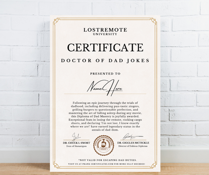 Doctor of Dad Jokes